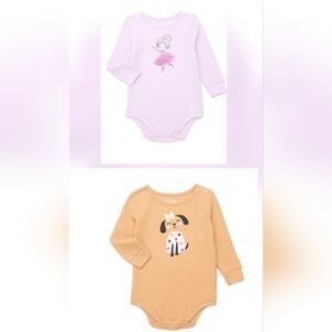 Garanimals Baby Waffle Knit Bodysuits